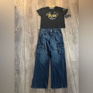 True Religion girls two piece set